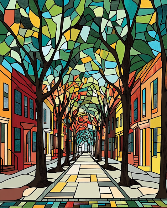 Alley of Urban Greenery