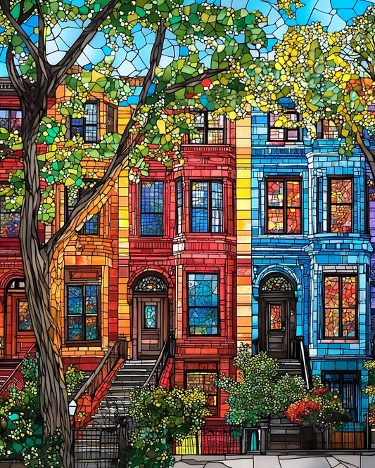 Stained - glass Windows of the City