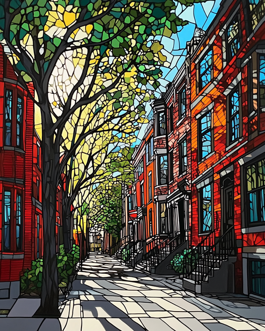 Quiet Residential Pathway