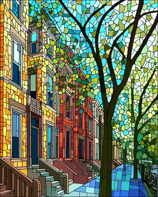 Stained Light Street