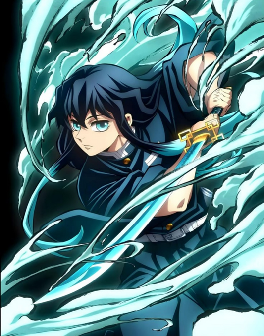 Demon Slayer Muichiro Tokito – Anime Paint By Numbers Kit