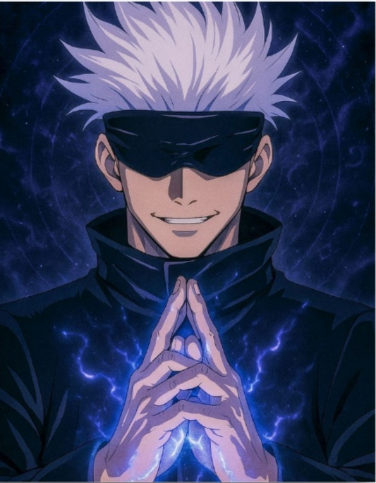 Jujutsu Kaisen Gojo’s Unlimited Void - Anime Paint By Numbers Kit