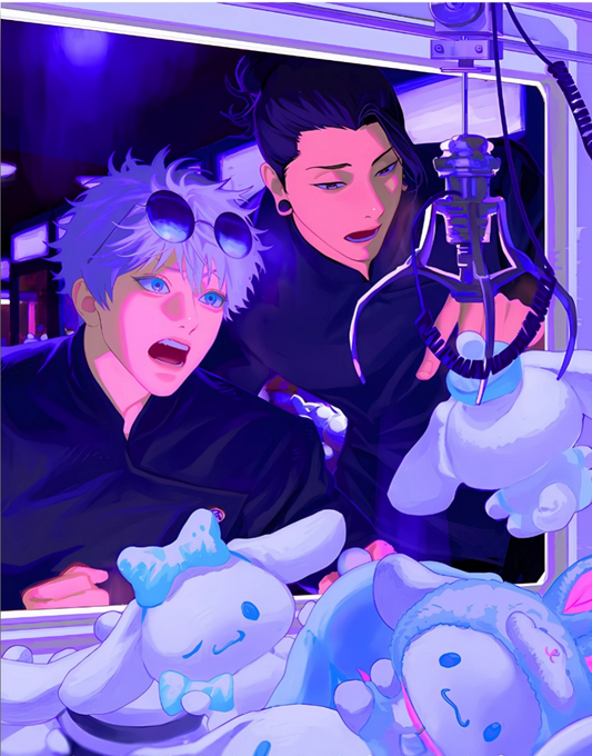 Jujutsu Kaisen Gojo and Geto - Anime Paint By Numbers Kit