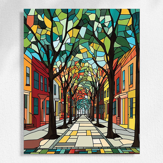 Alley of Urban Greenery