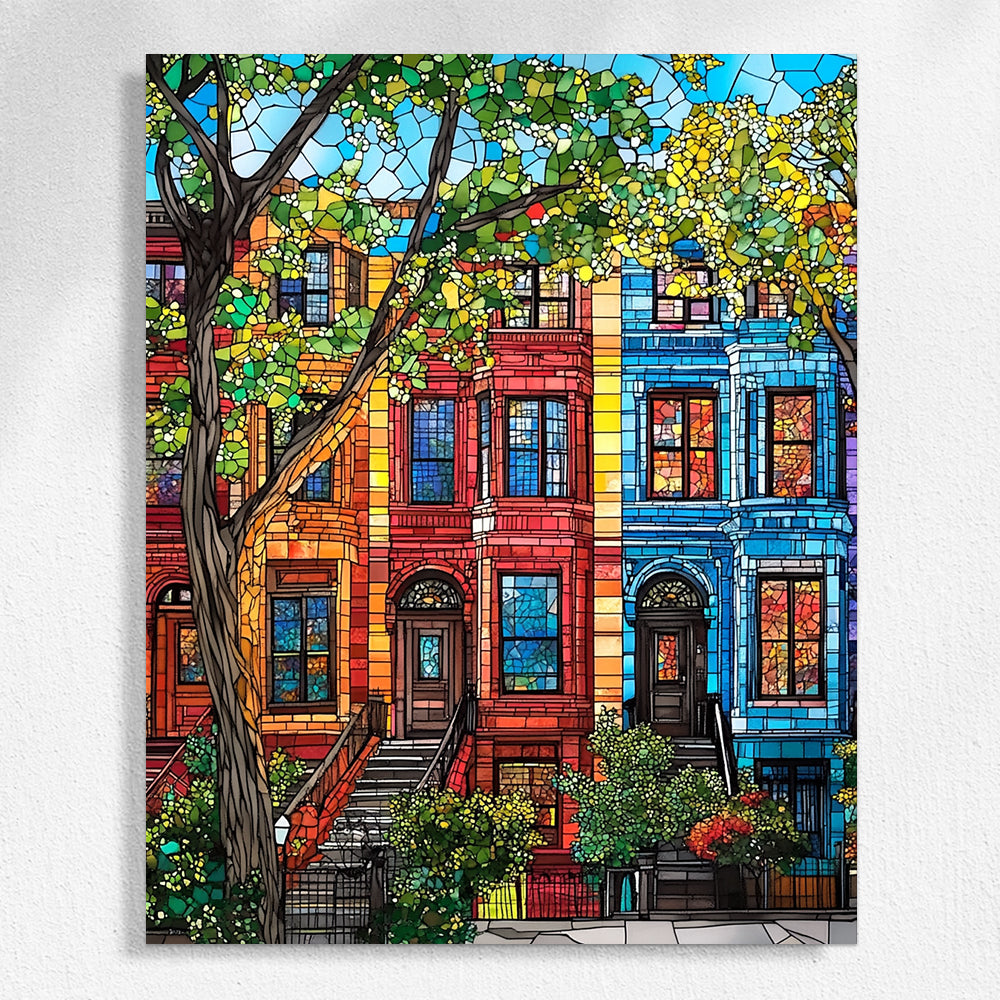 Stained - glass Windows of the City