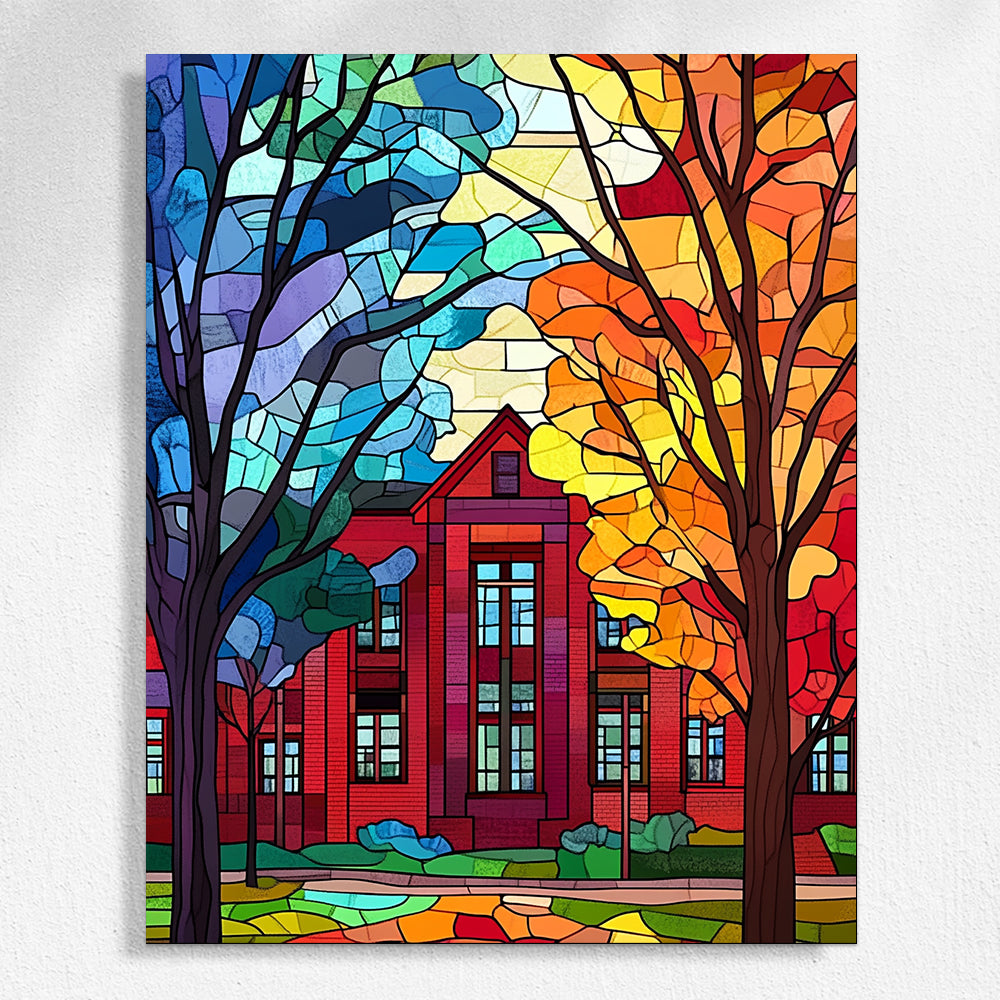 Autumn's Architectural Gem