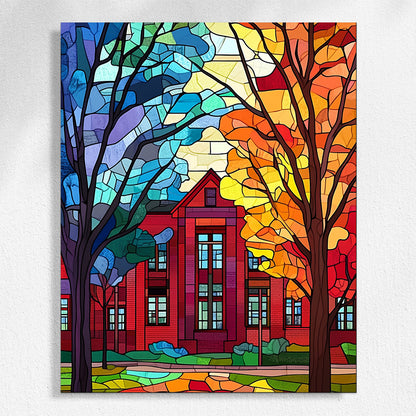 Autumn's Architectural Gem