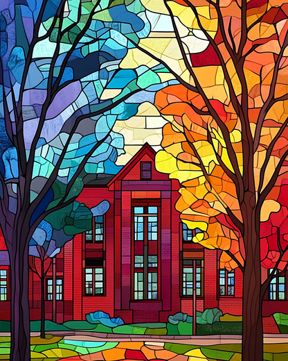 Autumn's Architectural Gem