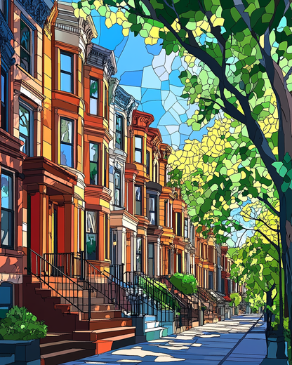 Sun - bathed Row Homes