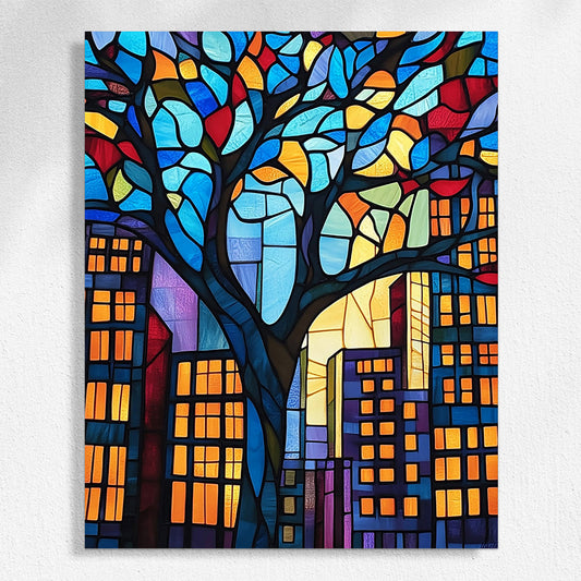 Tree - framed City