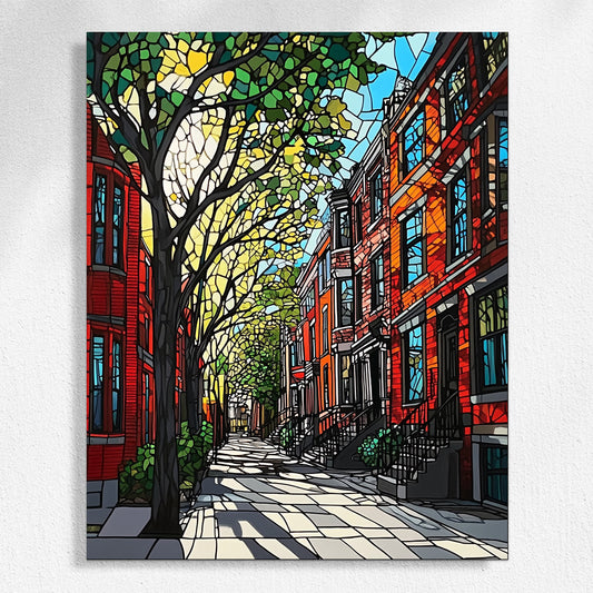 Quiet Residential Pathway