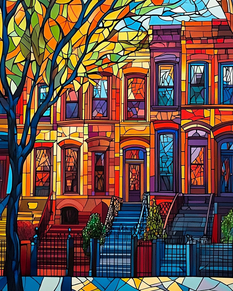 Neighborhood Stained - glass Vision