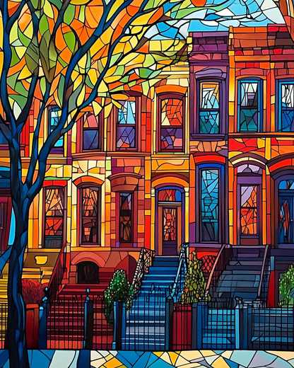 Neighborhood Stained - glass Vision