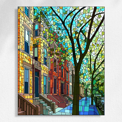 Stained Light Street