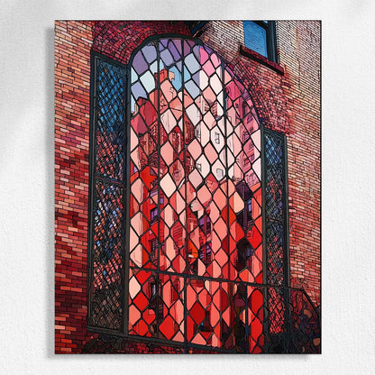 Reflections in Crimson