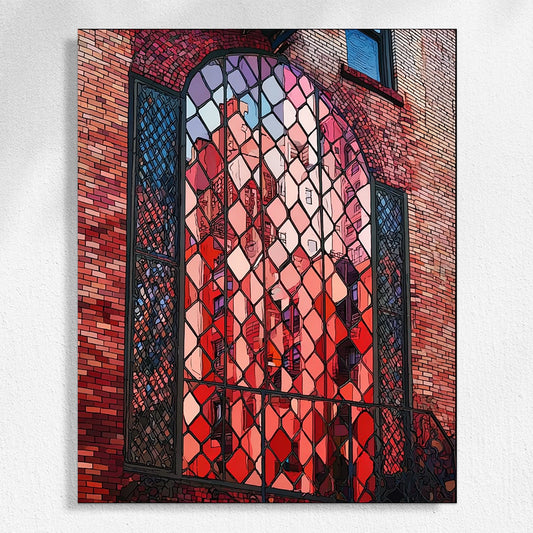 Reflections in Crimson