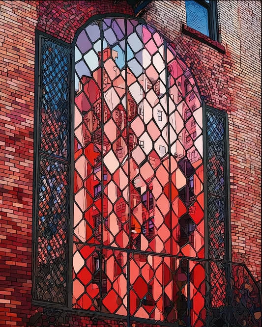 Reflections in Crimson