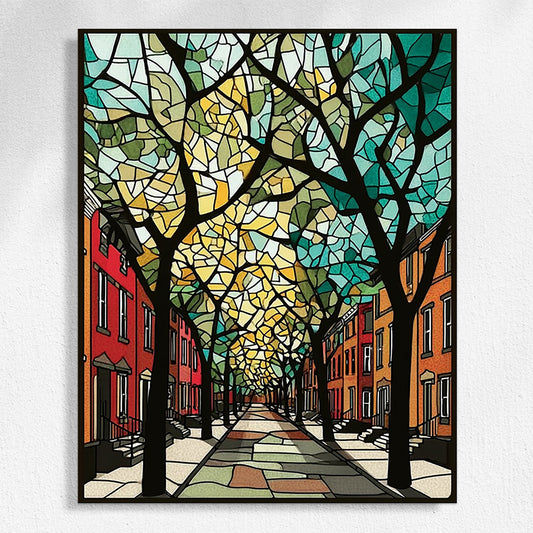 Streets inhabited by wind