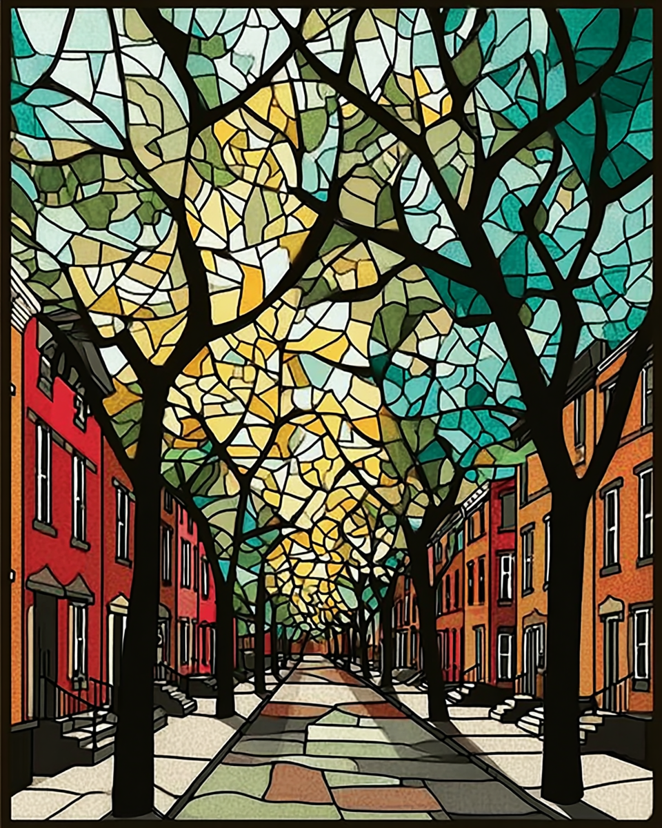 Streets inhabited by wind