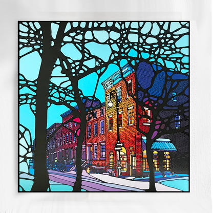 Winter Light Through the Frame