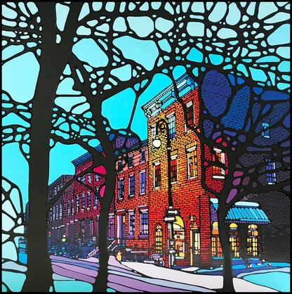 Winter Light Through the Frame