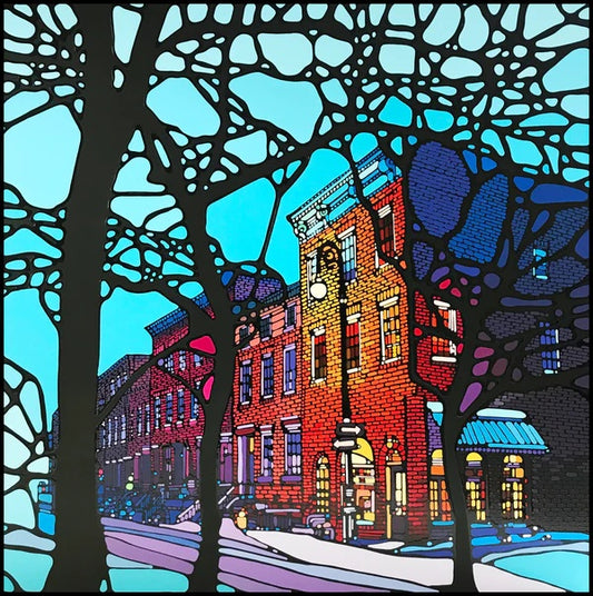 Winter Light Through the Frame