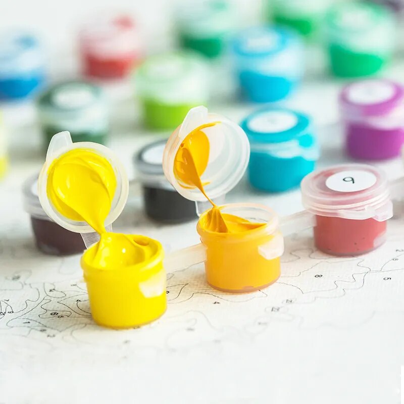 Paint by Number Color Refill Pack