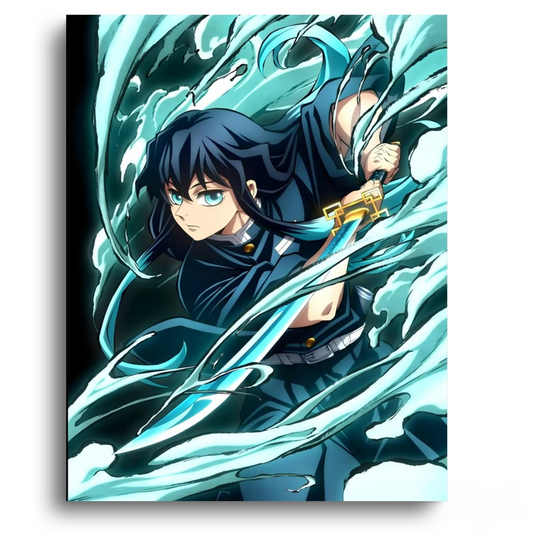 Demon Slayer Muichiro Tokito – Anime Paint By Numbers Kit