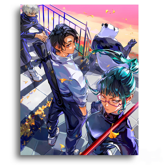 Jujutsu Kaisen Art - Anime Paint By Numbers Kit