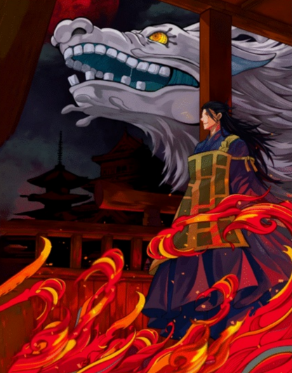 Jujutsu Kaisen Geto - Anime Paint By Numbers Kit