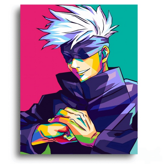Jujutsu Kaisen Gojo - Anime Paint By Numbers Kit