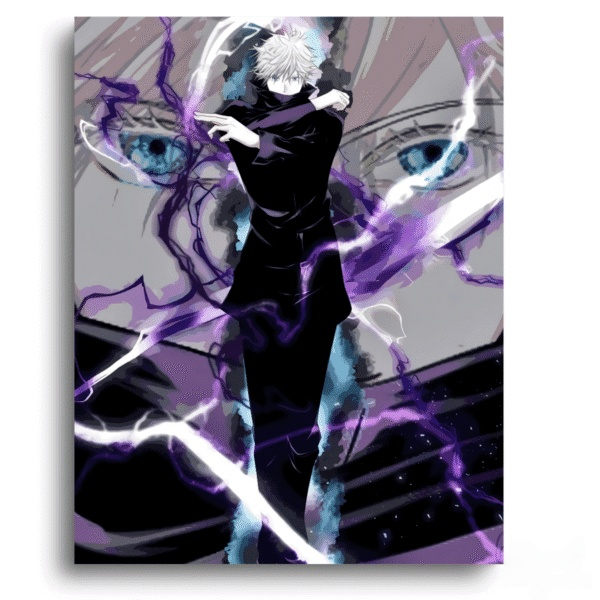 Jujutsu Kaisen Gojo Eyes - Anime Paint By Numbers Kit