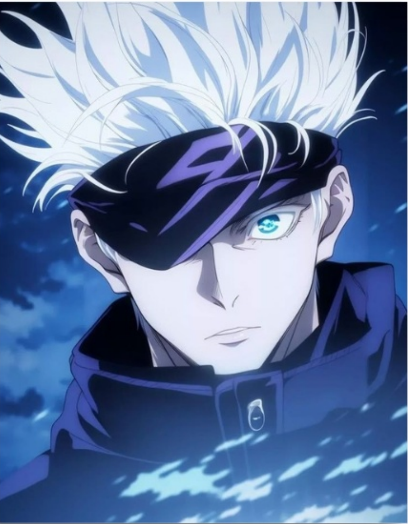 Jujutsu Kaisen Gojo Silent Power - Anime Paint By Numbers Kit