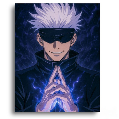 Jujutsu Kaisen Gojo’s Unlimited Void - Anime Paint By Numbers Kit