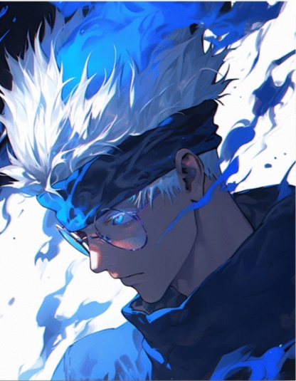 Jujutsu Kaisen Gojou - Anime Paint By Numbers Kit