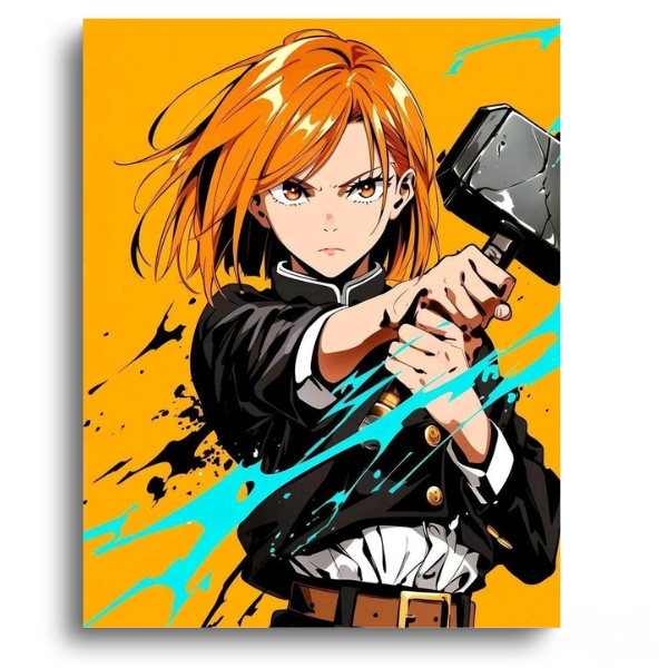 Jujutsu Kaisen Nobara’s Strike – Anime Paint By Numbers Kit