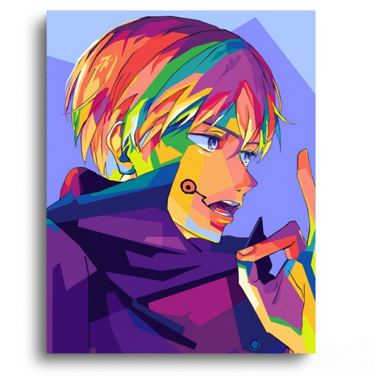 Jujutsu Kaisen Toge Inumaki - Anime Paint By Numbers Kit