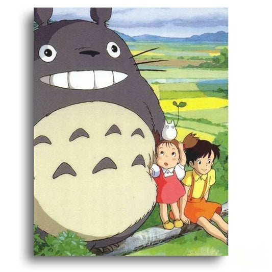 My Neighbor Totoro Friends - Anime Paint By Numbers Kit