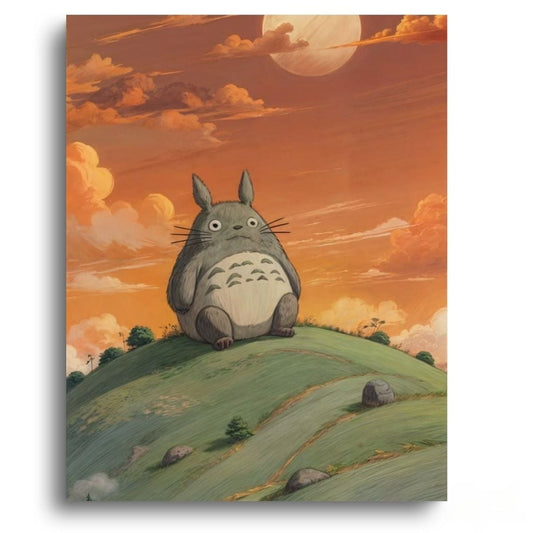 My Neighbor Totoro Totoro - Anime Paint By Numbers Kit