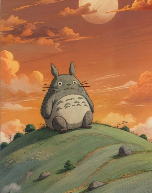 My Neighbor Totoro Totoro - Anime Paint By Numbers Kit