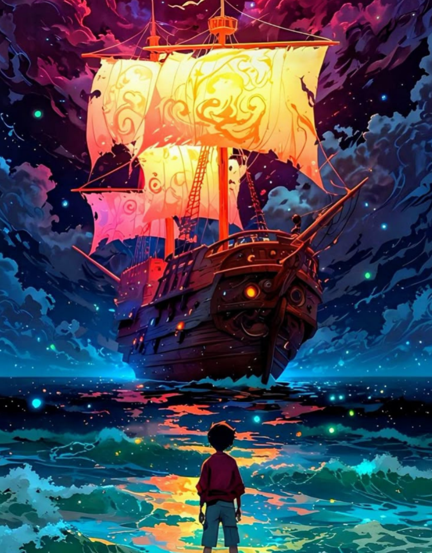 One Piece Every Pirate Dream - Anime Diamond Painting
