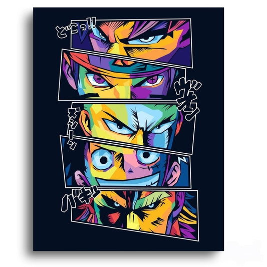 One Piece Hero Eyes - Anime Paint By Numbers Kit