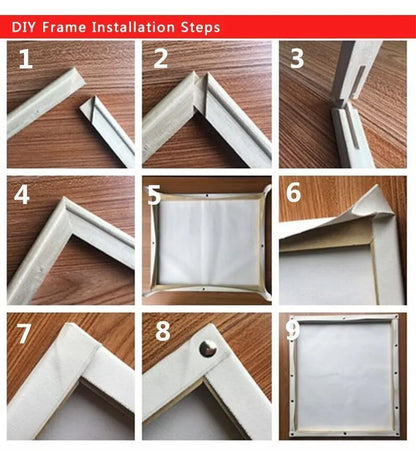 DIY Wooden Frme